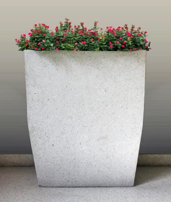 Terrazzo garden planter made with Terrazzo tile by ATTF