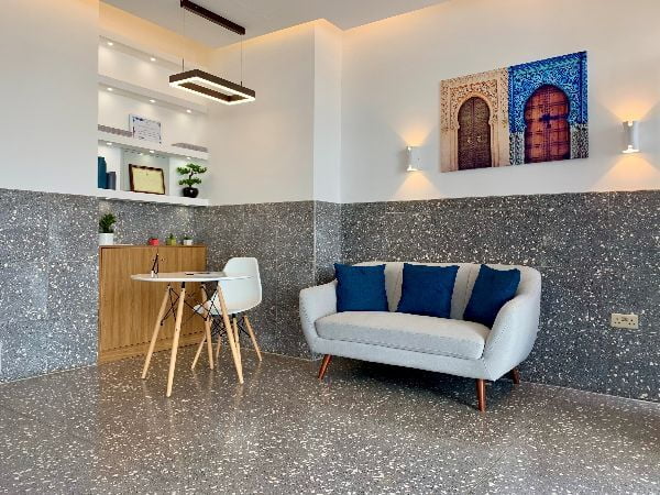 Terrazzo tile floor and wall cladding ATTF